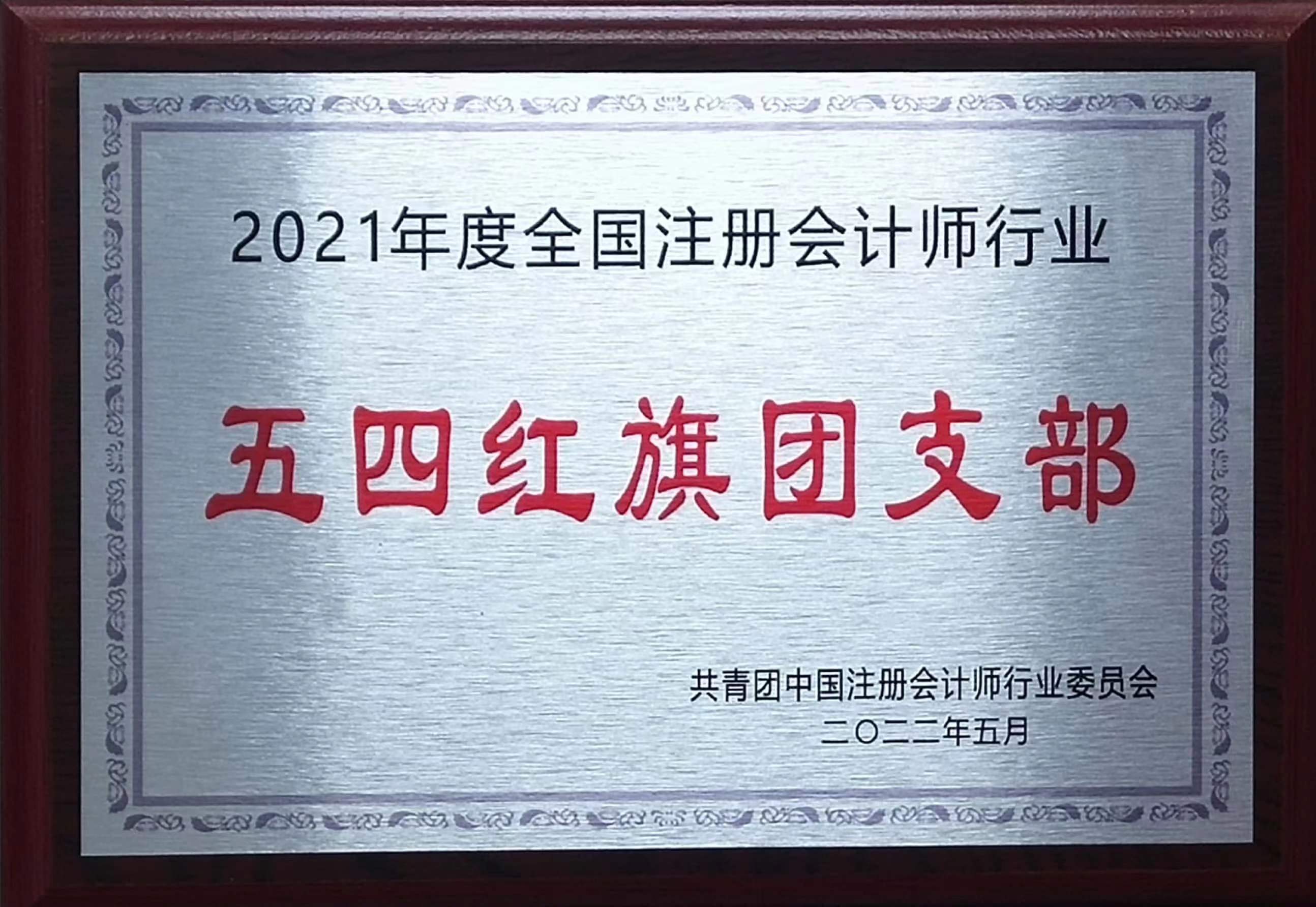 全国注会行业五四红旗团支部